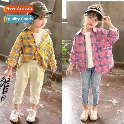 Girls fall cardigan jacket 2023 new small and medium-sized c