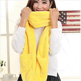 one thi fall cute scarf piece womens winter and Koreas 2023