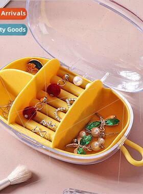 Jewelry Box Small Portable Earring Earring Ring Organizer Ca