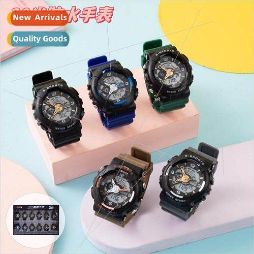 Mens multifunctional imitation double movement waterproof sp