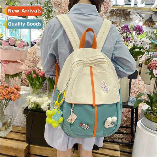 ins large-capacity Japanese campus college wind shoulder bag
