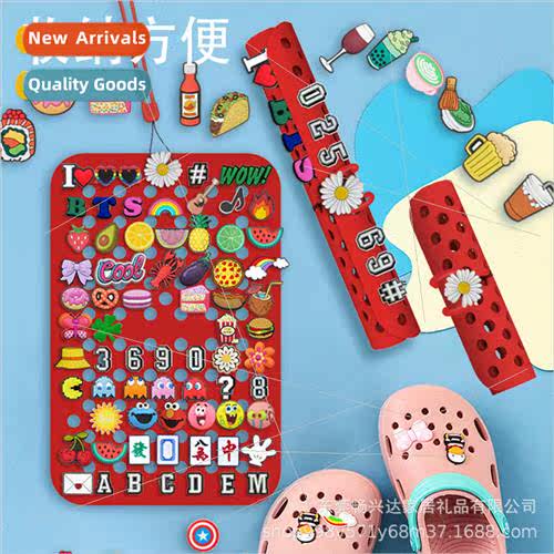 Creative rectangular hole shoes storage mat bisung jewelry d
