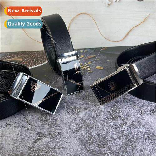 lver Stickers Automatic Mens Belt Wrapped PVC Belt Running J