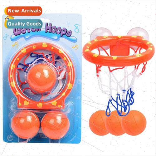 Bathroom suction cup basketball frame water basketball stand