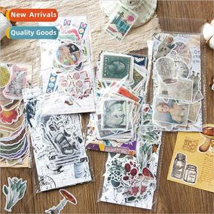 sticker reappearance pack vintage flower Old characters time