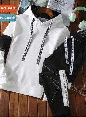 Spring casual suit men sports spring and fall thin section o