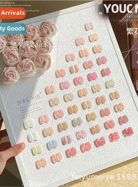 Eucerin 48 colors flower jade fat transparent color nail pol