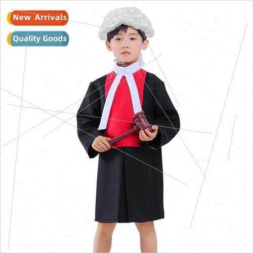 Childrens judge per适用mance costumes cosplay lawyer career