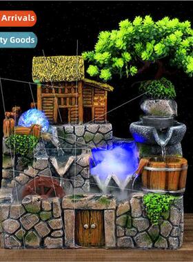 Wisp Mang American country house wigwam flowing water founta