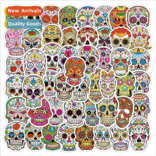 50 Scary Skull s ggage Trolley Case Laptop Skateboard Guitar