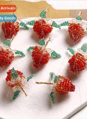 Vintage Hong Kong  with simulation fruit green leaves strawb