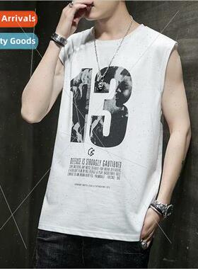 Undershirt men summer Korean nd sleeveless loose couples wea