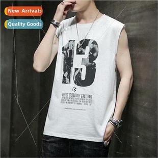 Undershirt men summer Korean nd sleeveless loose couples wea