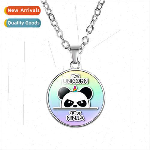 Creative new Cartoon Rainbow Pandicorn Children Unicorn Gems