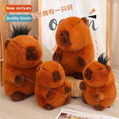 Creative capybara plush toy capybara doll capybara plush dol