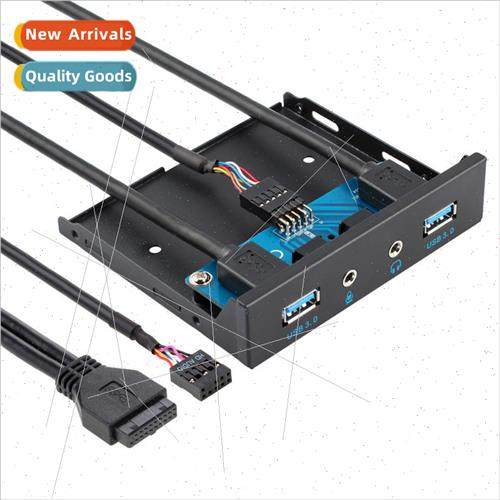 USB3.0 Front Panel Floppy Drive Bay Panel 19PIN/20PIN to USB