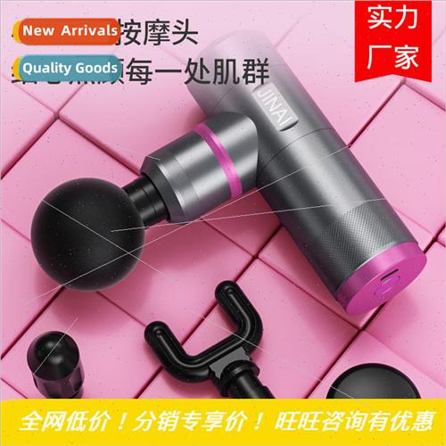 mini portable fascia gun muscle shoulder and neck massager f