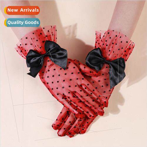 New ladies sexy mesh polka dot sunscreen see-through breatha