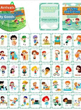 50 Behavioral Cognitive Education Cards Childrens Puzzle Ear