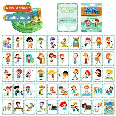 50 Behavioral Cognitive Education Cards Childrens Puzzle Ear