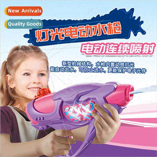 Childrens electric water gun toy light continuous shooting b