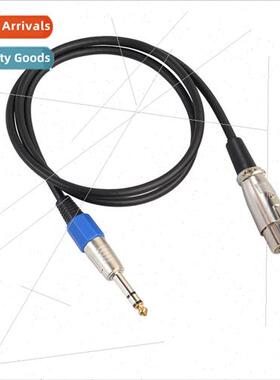 New 6.35 stereo male to XLR ca female microphone cable 3 met