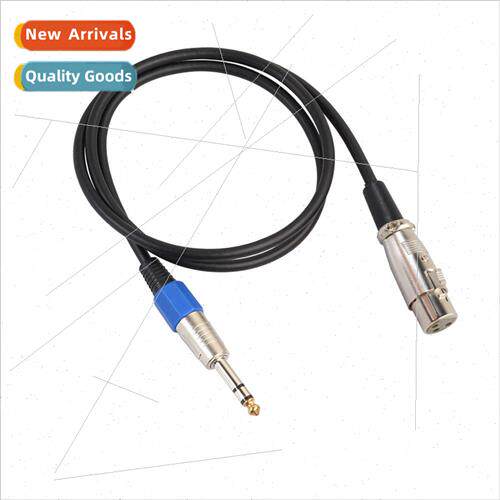 New 6.35 stereo male to XLR ca female microphone cable 3 met