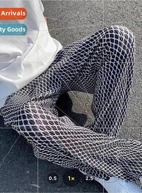 Pleated Ice lk High Set Pants Draped Design Mens Summer Arti