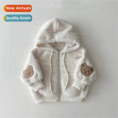 Korean  of the 23 childrens winter childrens cute plush hood
