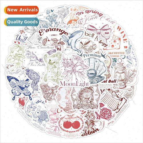 50 Vintage Style ne Graffiti s Decorative Notebook Cell Phon