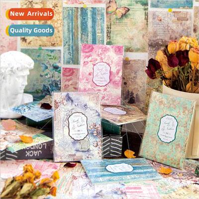 Twilight inflorescence spring series material book retro flo