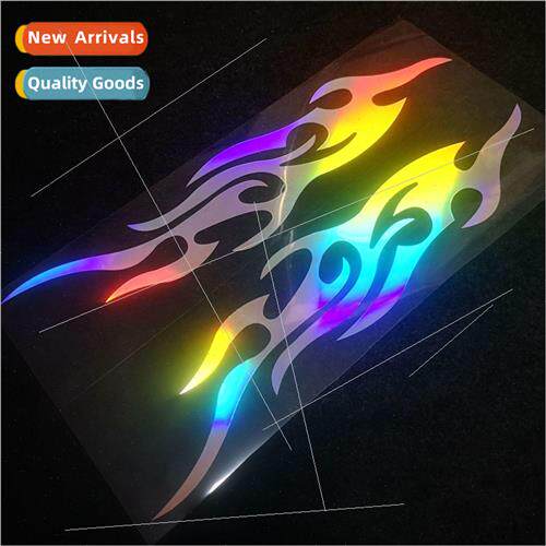 Motorcycle electric car stickers flame stickers waterproof s
