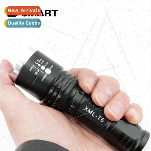 Y01 strong light flashlight XML-T6 rechargeable LED focusing