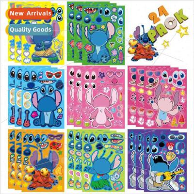 cartoon toys kids diy puzzle stickers star j baby make your