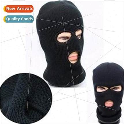 Autumn and Winter Skiing Coldproof Pullover Mask Knitted War