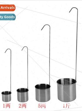 Multi-specification stainless steel measuring spoons round h