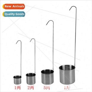 Multi-specification stainless steel measuring spoons round h