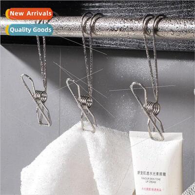 Stainless Steel Clip Windproof Clip Multifunctional Clothes