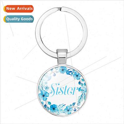 mple ster monogram alloy key chain 2  boutique trinkets girl
