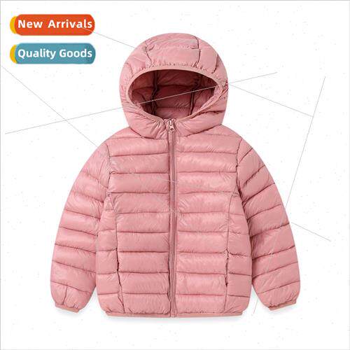 Childrens light cotton jacket 2023 fall and winter new middl