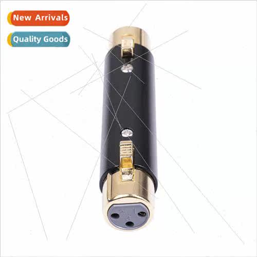 Model lver XLR female to female audio adapter 3 pole XLR bal