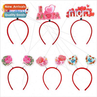 New Mothers Day Decoration Hair Bands Thanksgiving Mother Th