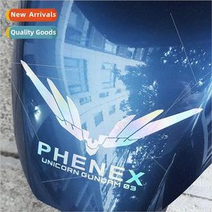Gundam unicorn RX3 Phoenix logo notebook electric motorcycle