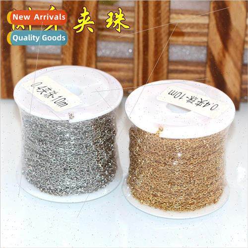 DIY Stainless Steel Jewelry Material Titanium Steel de Clip