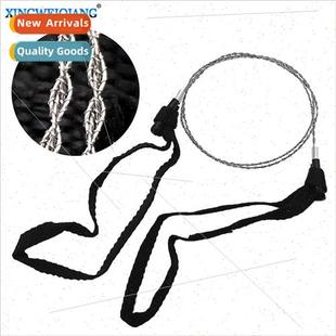 saw wire chain rope Hand wood pulled