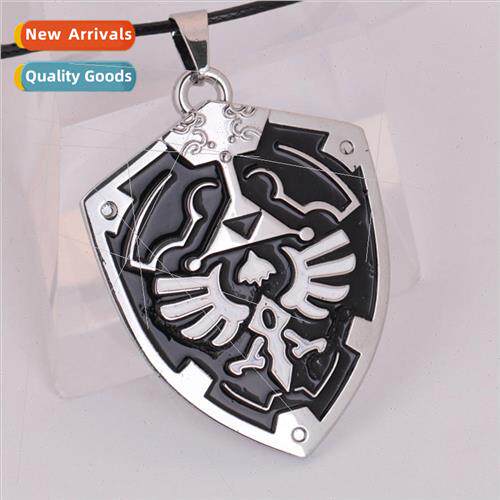 The Legend of Zelda Shield Pendant Alloy Necklace Pendant