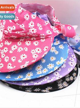 Hat female summer Korea Outing large brim ins fisherman hat