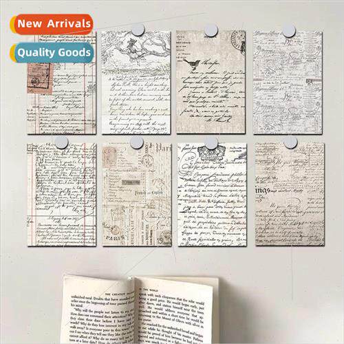 Vintage Ephemera 10 Vintage Decorative Cards Wall Postcards