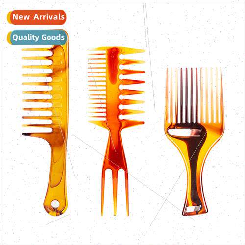 dudebig back oil hair double-sided hair comb vintage styling