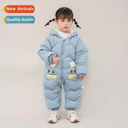 Winter thickened and padded baby down cotton clothing newbor